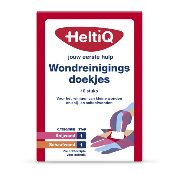 Heltiq Heltiq Wundreinigungstücher (10 Stück)