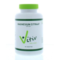 Vitiv Magnesiumcitrat 200 mg (100 Tabletten)