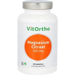 VitOrtho Magnesiumcitrat 200mg 100 tabletten