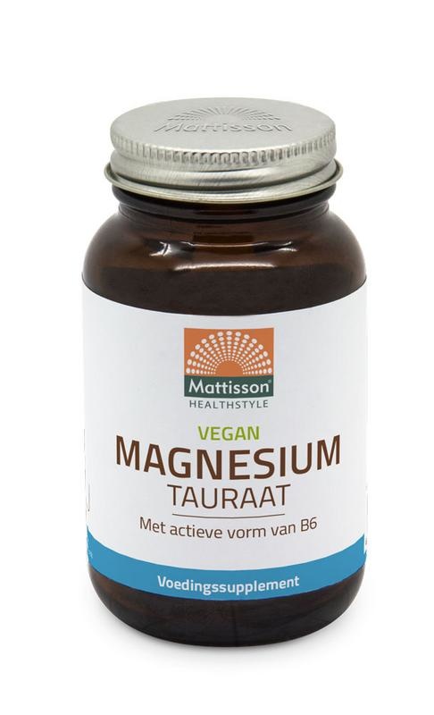 Mattisson Mattisson Magnesiumtaurat vegan (60 vegetarische Kapseln)