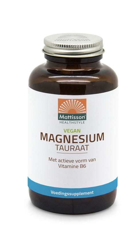 Mattisson Mattisson Magnesiumtaurat vegan (120 vegetarische Kapseln)