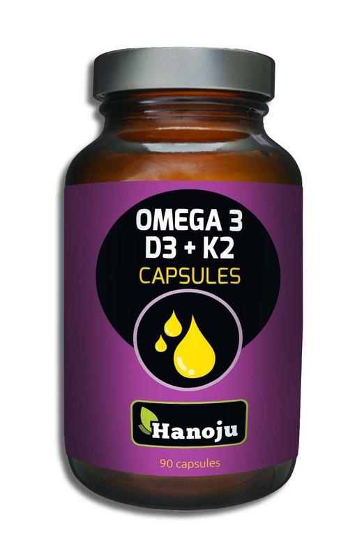 Hanoju Omega 3 & D3 & K2 (90 Caps)