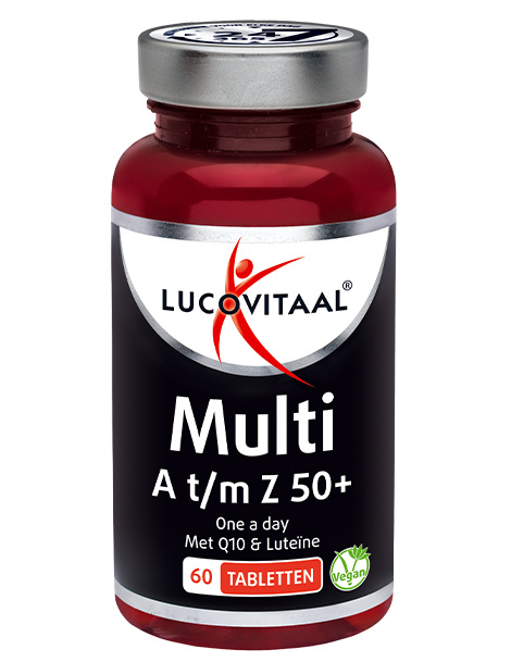 Lucovitaal Lucovitaal Multi A bis Z 50+ (60 Tabletten)