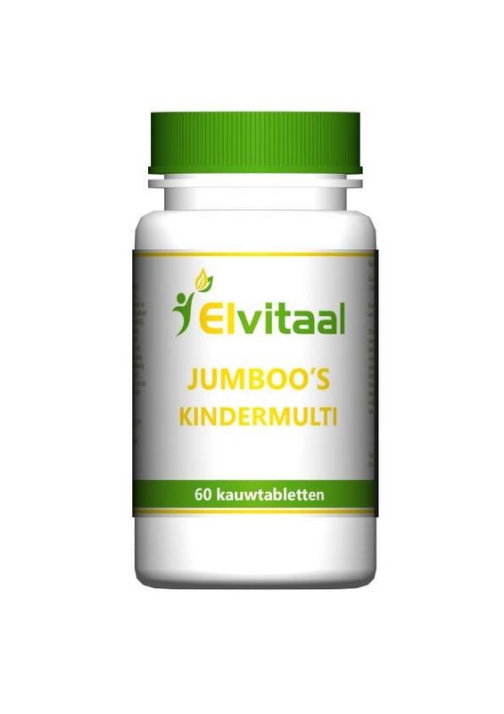 Elvitaal/elvitum Elvitaal/elvitum Jumboos Kinder Multi (60 Kautabletten)