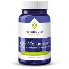 Vitakruid Aktive Folsäure 400 mcg (100 Tabletten)