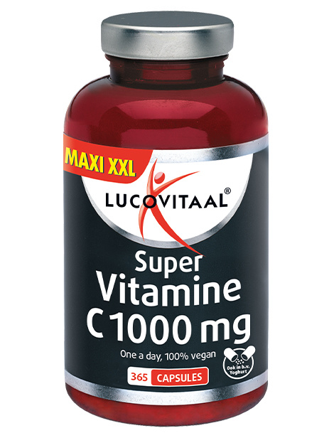 Lucovitaal Vitamin C 1000mg vegan (365 Caps)