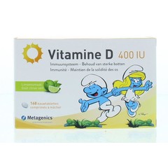 Metagenics Vitamin D 400IU Schlümpfe 168 kauwtabletten