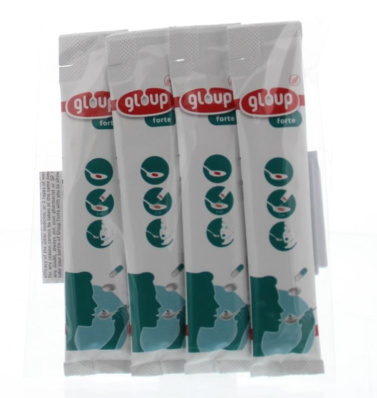 Gloup Gloup Forte Stickpack Vanille (4 Stück)