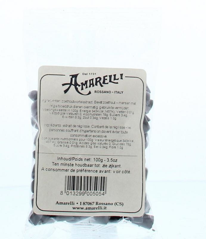 Amarelli Amarelli Lorbeerlakritz Tüte kleine Stücke (100 gr)