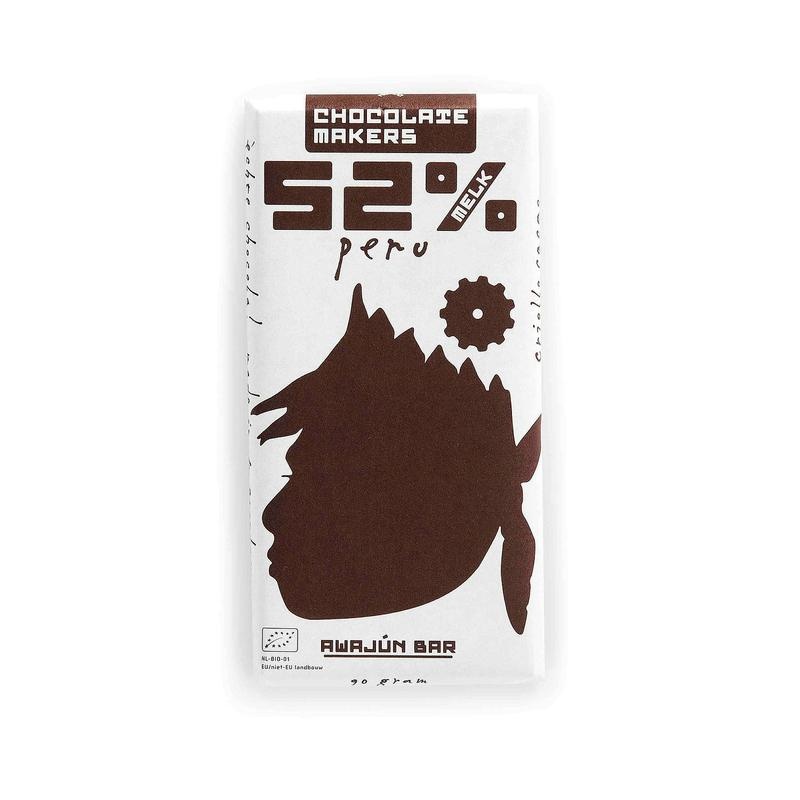 Chocolatemakers Chocolatemakers Awajun 52% Fair Trade Bio (85 gr)