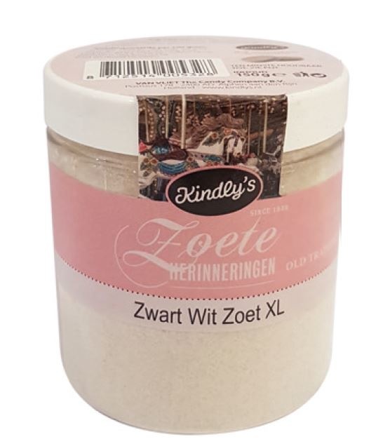 Van Vliet Van Vliet Schwarz-Weiß-Bonbon XL (150 gr)