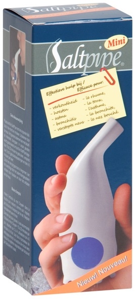 Saltpipe Mini mit Heilsalz (25 gr)