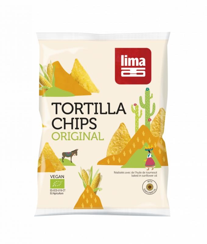 Lima Lima Tortilla Chips Original Bio (90 gr)