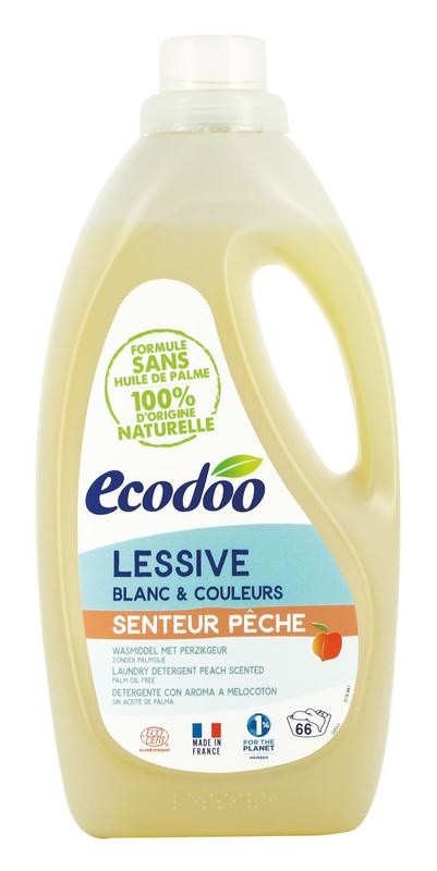 Ecodoo Waschmittel flüssig Pfirsich bio (2 Liter)