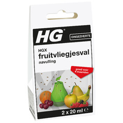 HG X Fruchtfliegenfalle Nachfüllpackung 20 ml (2 Stück)