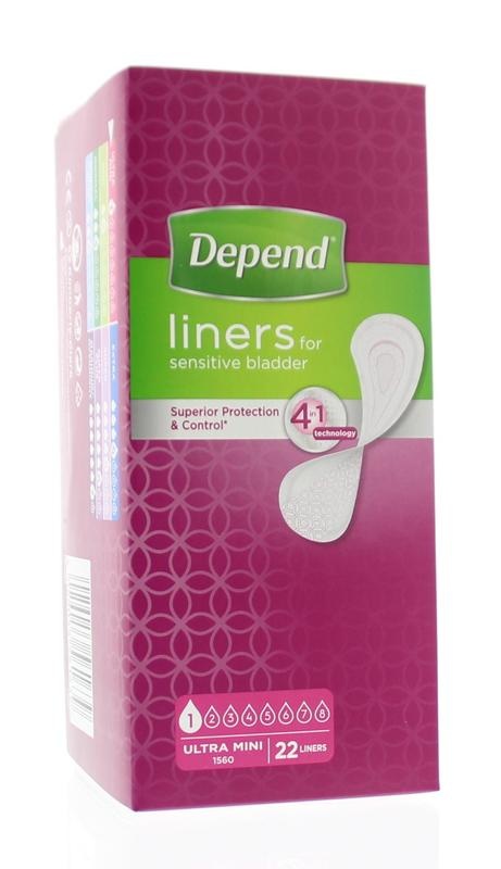 Depend Lady ultra mini (22 Stück)