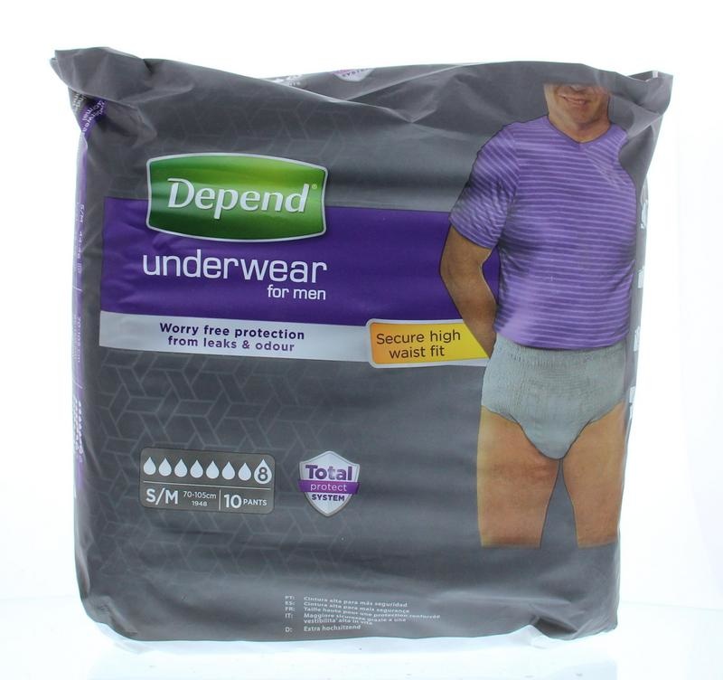 Depend Hose Herren super S/M (10 Stück)