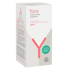 Yoni Tampons Super mit Applikator (16 Stück)