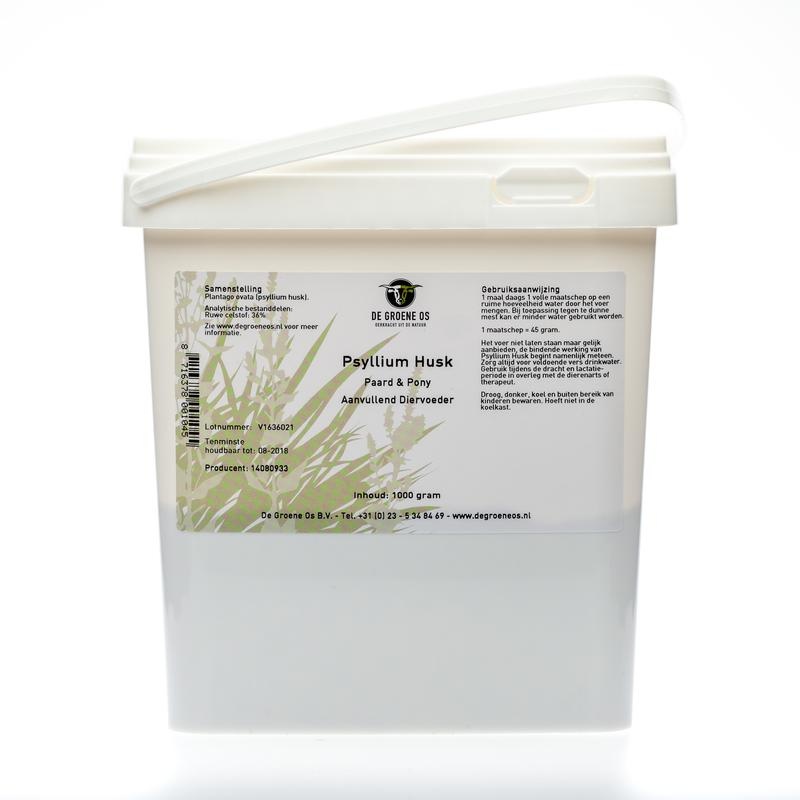 Groene Os Groene Os Flohsamenschalen Pferd/Pony (1 kg)