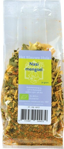 Het Blauwe Huis Nasi-Kräuter Bio (30 gr)