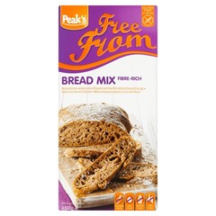 Peak's Brotmischung mit hohem Ballaststoffanteil glutenfrei (450 gr)