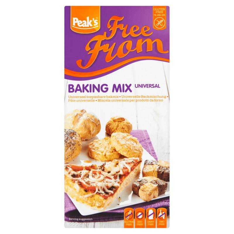 Peak's Peak's Universalbackmischung glutenfrei (450 gr)