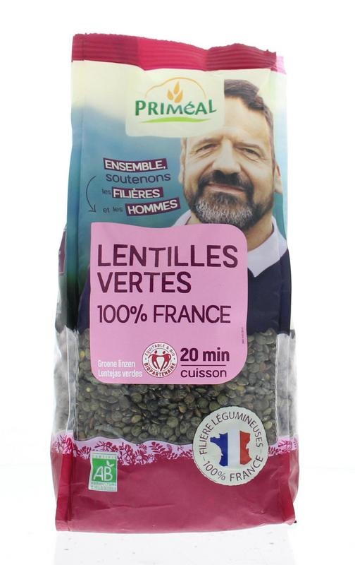 Primeal Linsen grün bio (500 gr)