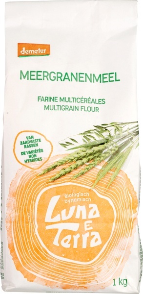 Luna E Terra Luna E terra Mehrkornmehl demeter bio (1 kg)