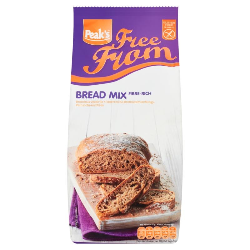 Peak's Peak's Brotmischung ballaststoffreich glutenfrei (900 gr)