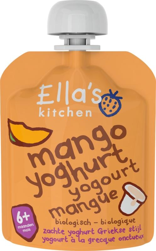 Ella's Kitchen Mangojoghurt nach griechischer Art 6+ Monate Bio (90 gr)