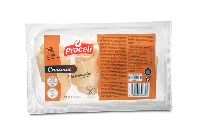 Proceli Proceli Croissant glutenfrei 4 Stück (200 gr)