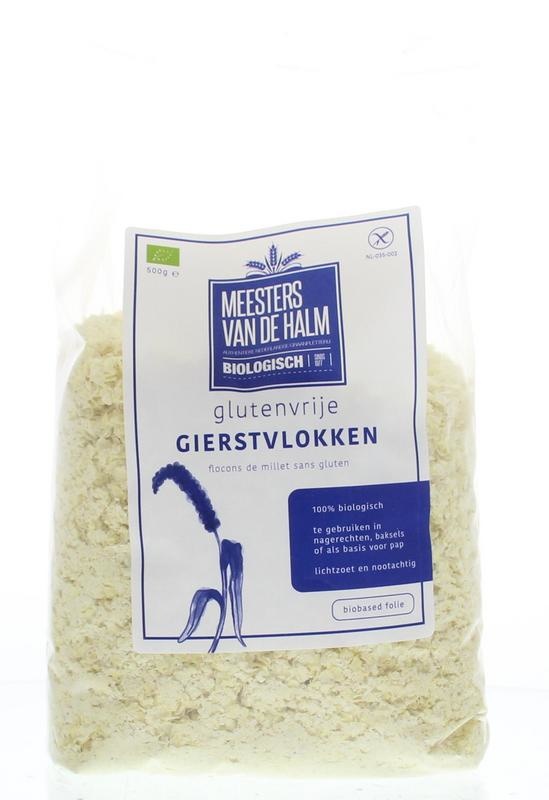 De Halm De Halm Hirseflocken Bio (500 gr)