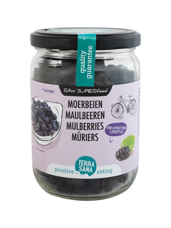 Terrasana Maulbeerbeeren schwarz bio (190 gr)