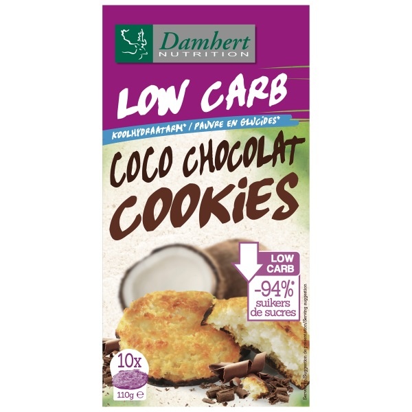 Damhert Kokoskuchen Schokolade (110 gr)