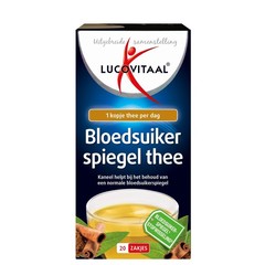 Lucovitaal Blutzuckerspiegel-Tee (20 Beutel)