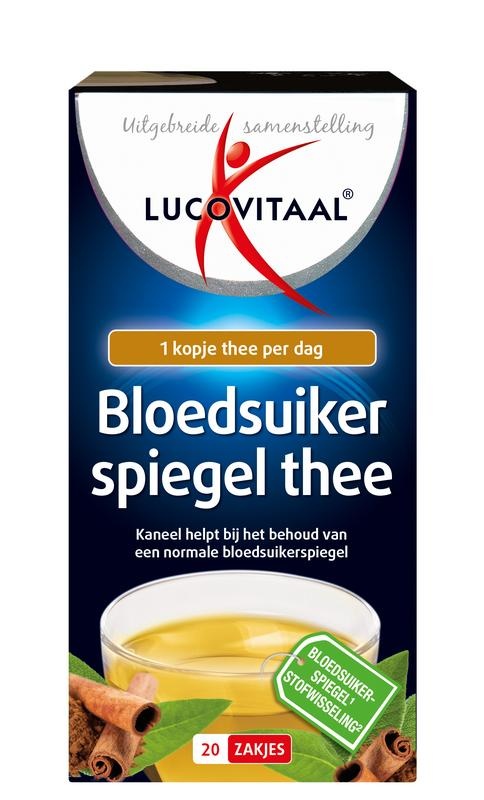 Lucovitaal Blutzuckerspiegel-Tee (20 Beutel)