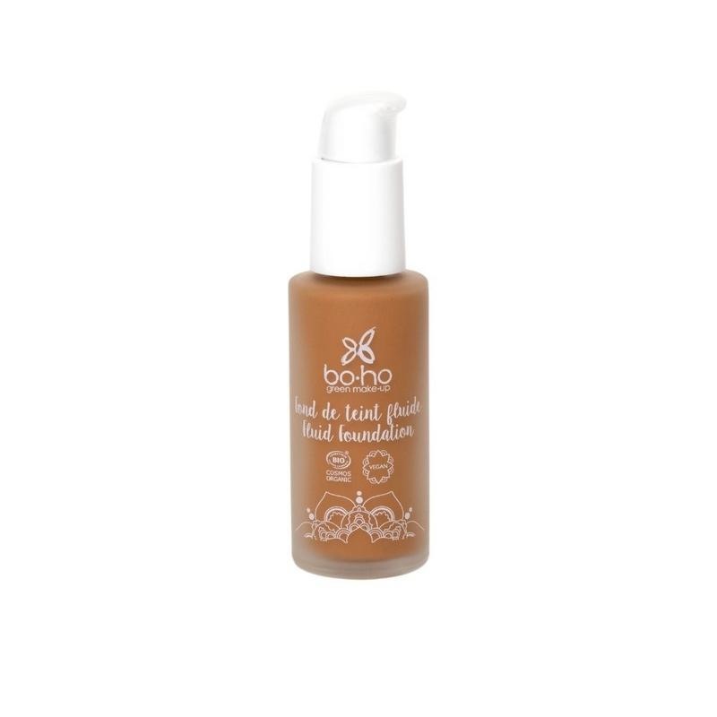 Boho Cosmetics Flüssigfoundation 07 Karamellbraun (30 Ml)