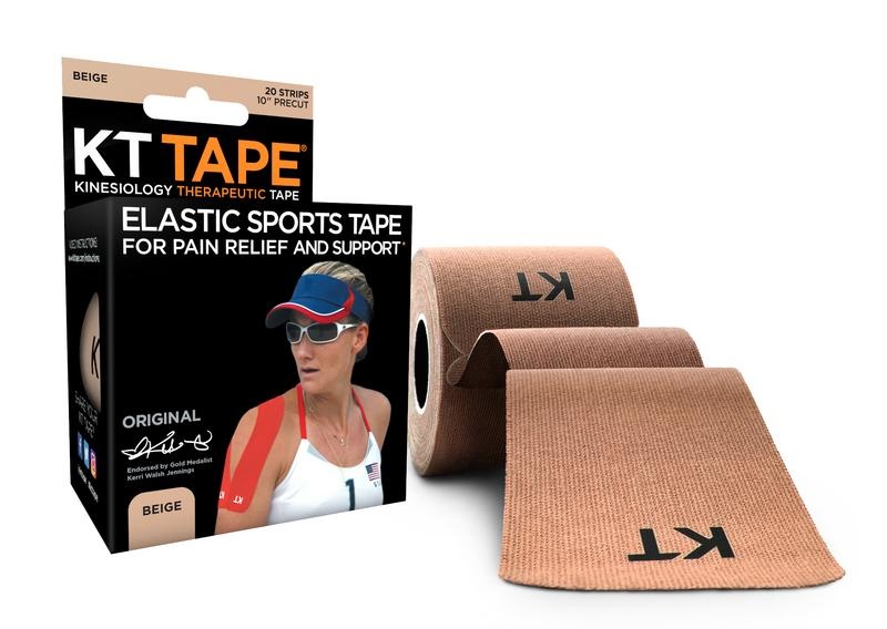 KT Tape Pro Original Zuschnitt 5 Meter beige (20 Stück)