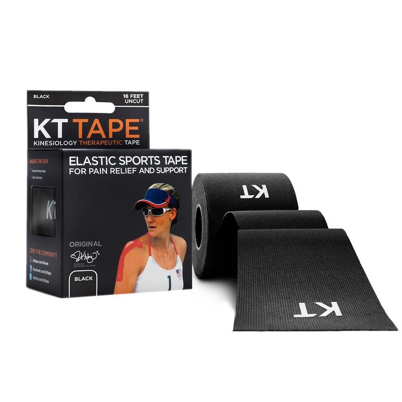 KT Tape Original ungeschnitten 5 Meter schwarz (1 Stück)