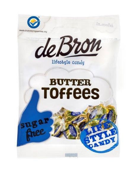 De Bron De Bron Buttertoffee zuckerfrei (70 gr)