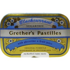 Melisana Grether schwarze Johannisbeere zuckerfrei (110 gr)