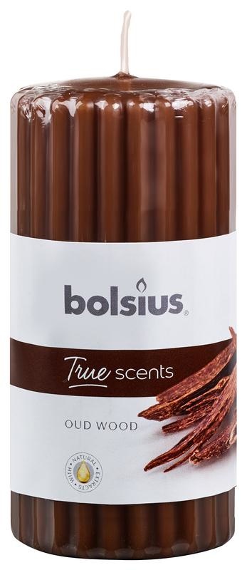 Bolsius Stumpenkerzenduft 120/58 wahre Düfte Altholz 1 Stück