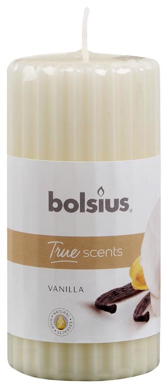 Bolsius Stumpenkerzenduft 120/58 wahre Düfte Vanille 1 Stück
