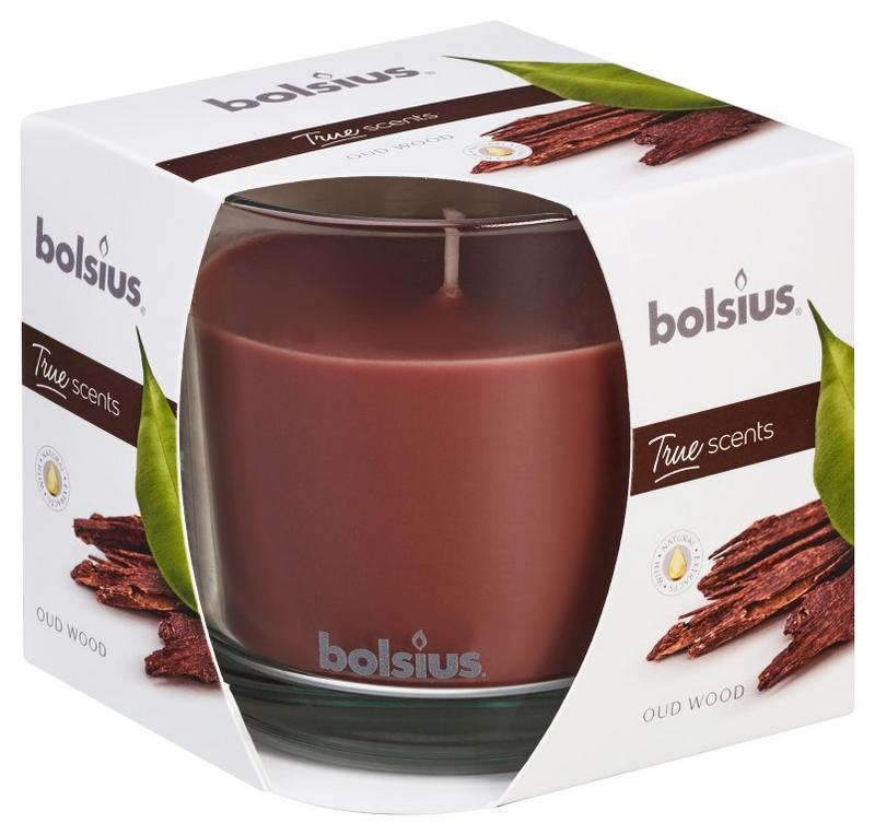 Bolsius Duftglas 95/95 wahre Düfte Altholz 1 Stück