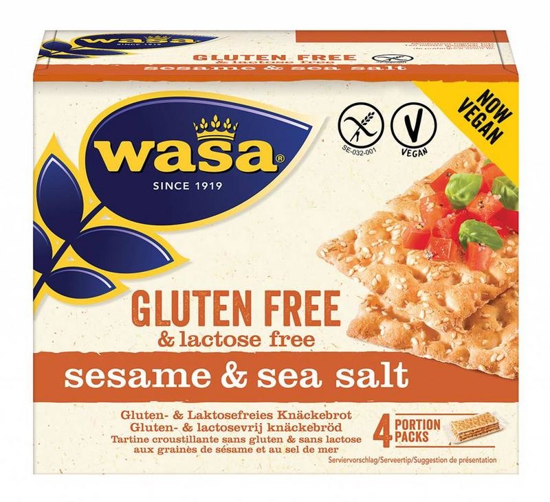 Wasa Wasa Knäckebrot mit Sesam und Meersalz (240 gr)