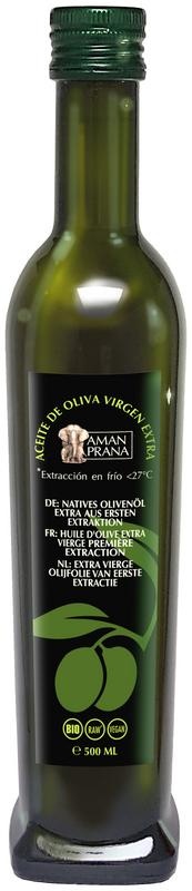 Amanprana Amanprana Natives Olivenöl extra aus erster Extraktion Bio (500 ml)