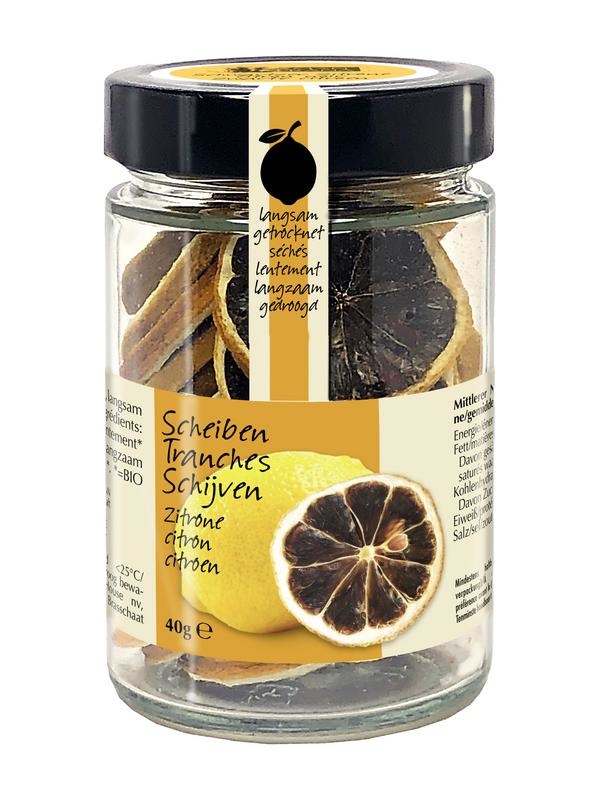Amanprana Schwarze Zitronenscheiben Bio (40 gr)
