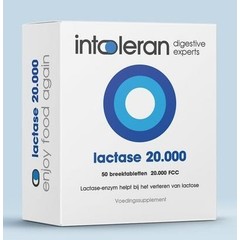 Intoleran Laktase 20.000 (50 Tabletten)