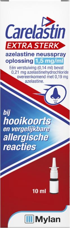 Carelastin Nasenspray Azelastin extra stark (10 Ml)