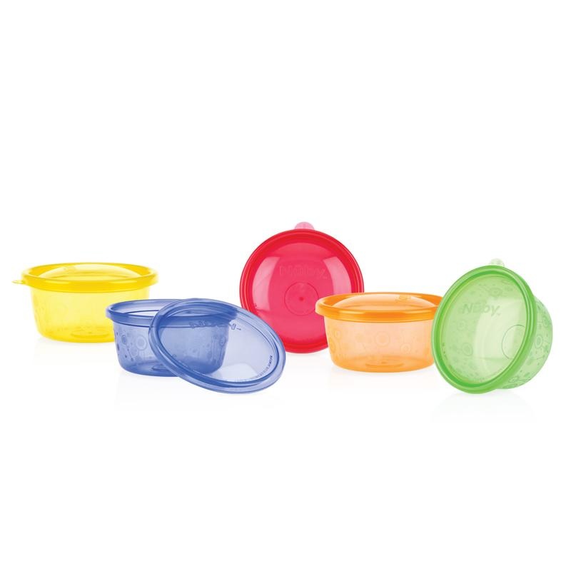 Nuby Snackschale mit Deckel 300 Ml 6 Stück